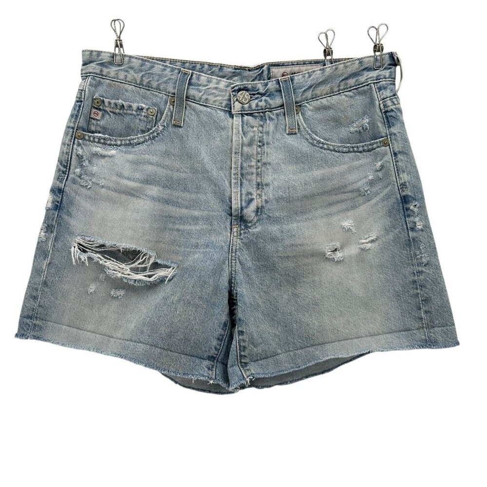 AG Adriano Goldschmied Womens 27 Shorts The Alex Vintage Boyfriend Short Jean